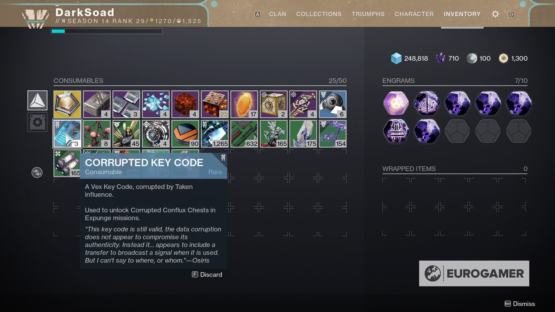 Destiny 2 Corrupted Key Code explained How to get Corrupted Key Codes